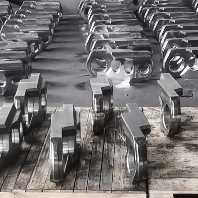 굴삭기 트랙 링크 단조품